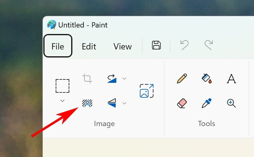 tách nền bằng Microsoft Paint, không còn cần tới photoshop